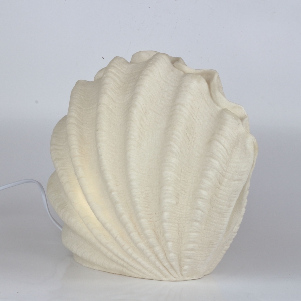 Stolná lampa mušle 35,5x18x28,2cm