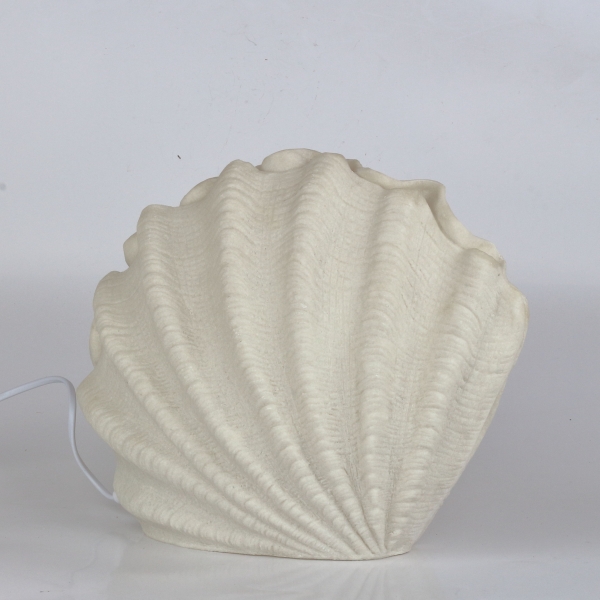 Stolná lampa mušle 35,5x18x28,2cm