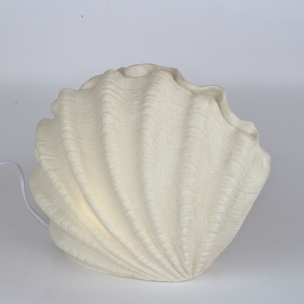 Stolná lampa mušle 35,5x18x28,2cm
