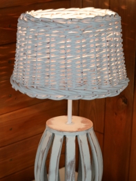 Stolná lampa prútená 50cm