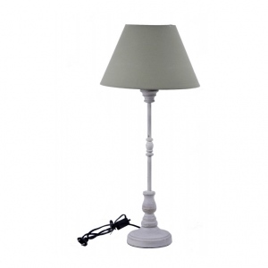 Stolná lampa s kovovou nohou béžový Sirma 68cm
