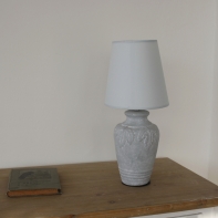 Stolná lampa s lístkami Antik 35cm