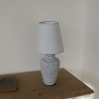 Stolná lampa s lístkami Antik 35cm