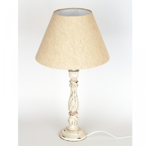 Stolná lampa s ozdobnou nohou 60cm