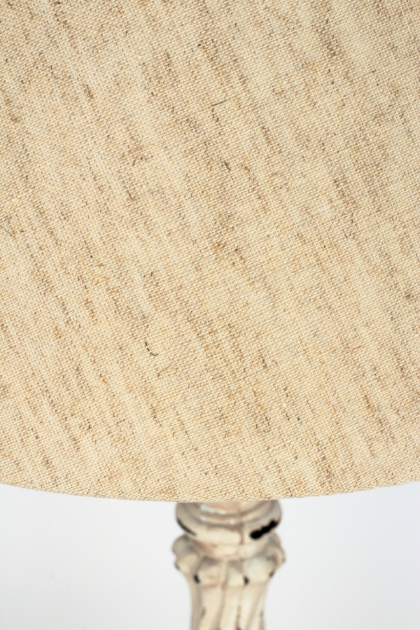 Stolná lampa s ozdobnou nohou 60cm