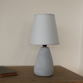 Stolná lampa šedá Modern 34,5 cm
