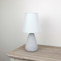 Stolná lampa šedá Modern 34,5 cm