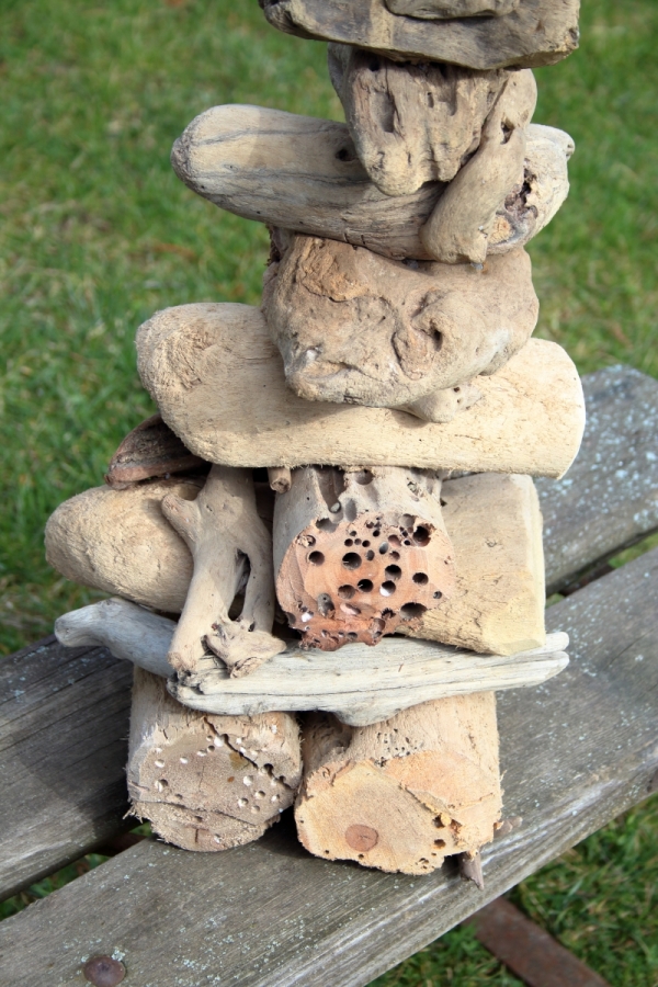 Stolná lampa z náplavového dreva 60cm