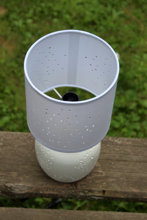 Stolná lampička biela