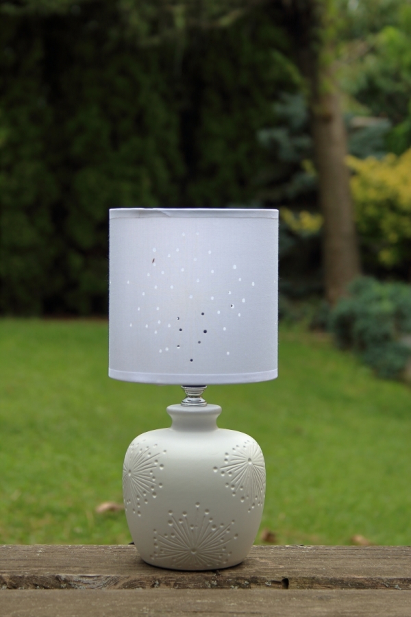 Stolná lampička biela