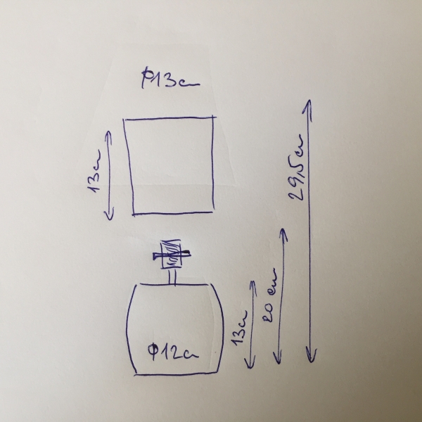 Stolná lampička biela