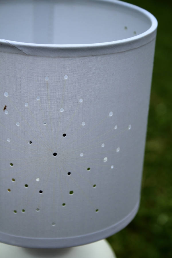 Stolná lampička biela