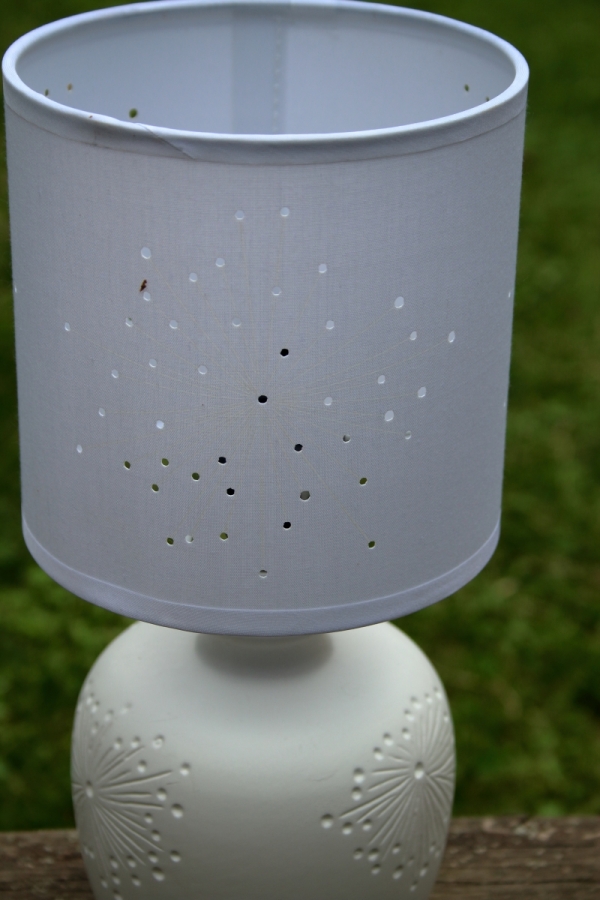 Stolná lampička biela