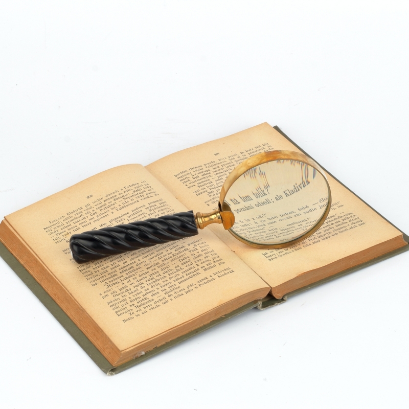 Stolná lupa stredná - dĺžka 18,5 cm