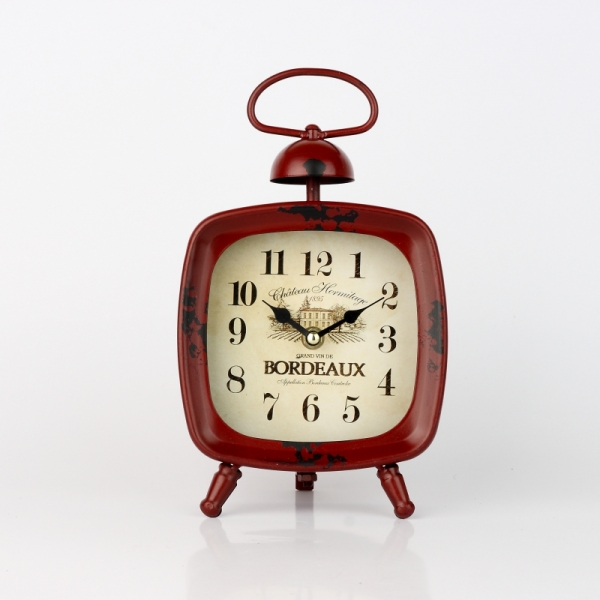 Stolové retro hodiny Bordeaux 23cm