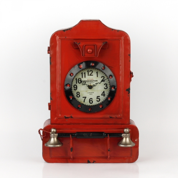 Stolové retro hodiny Telephone 41cm