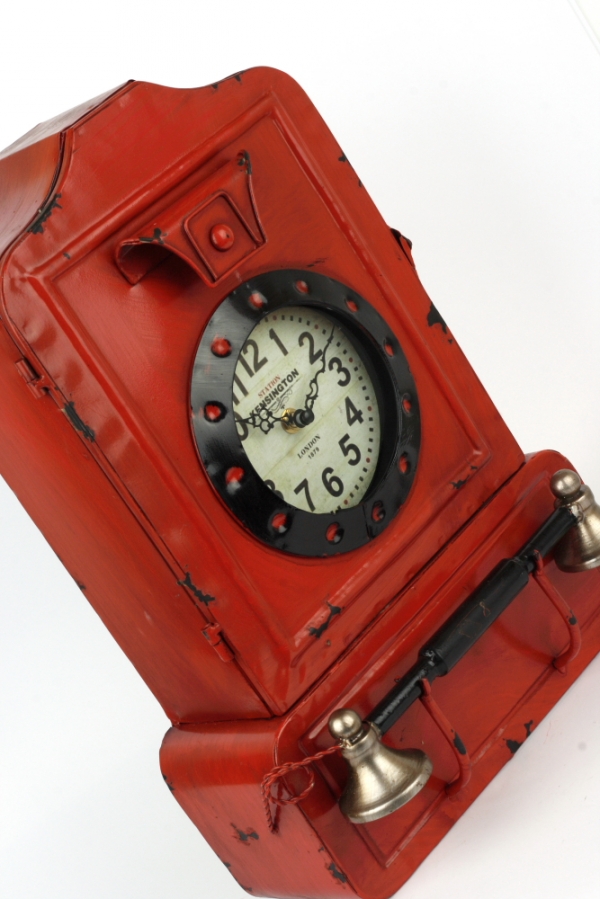 Stolové retro hodiny Telephone 41cm