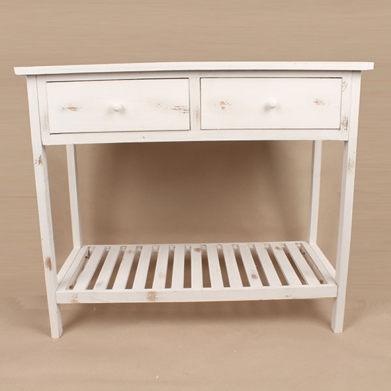 Stôl so zásuvkami 90 × 77 × 41cm