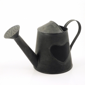 Obal na kvety  kanvička so srdcem 20cm