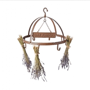 Sušiak na bylinky s tabuľkou 37,8x37,8x28,7cm