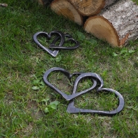 Svadobný dar - kované srdce