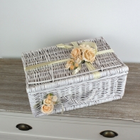 Svadobný dar - prútený svadobné kôš 40x17x28cm