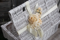 Svadobný dar - prútený svadobné kôš 40x17x28cm