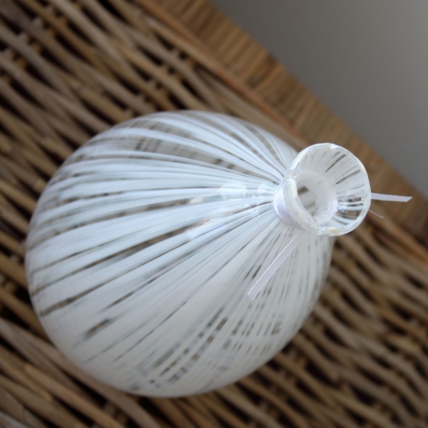 Svadobné dekorácie závesný balónik 12x7cm