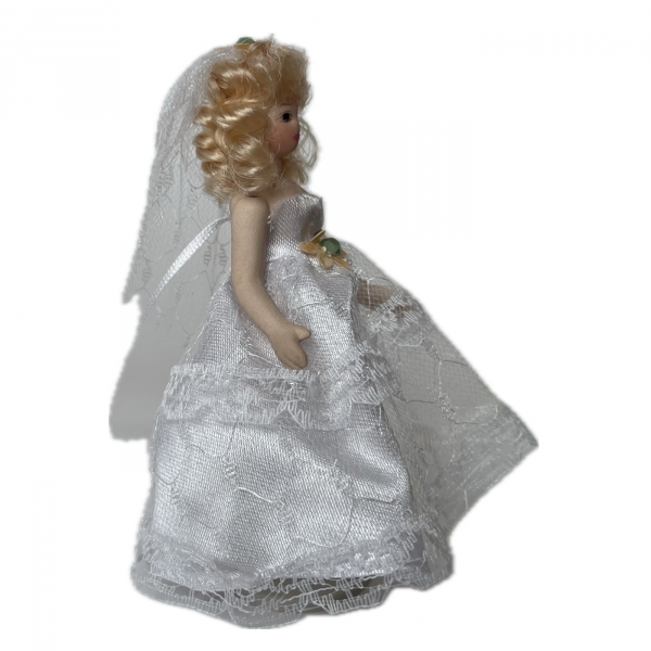 Svadobná dekorácia ženích a nevesta 15 cm