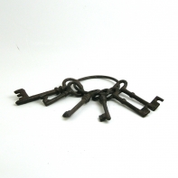 Zväzok kľúčov z kovu 19cm