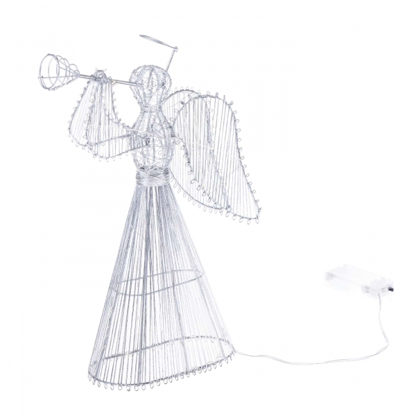 Svetelný vianočný anjel Celestio 34 x 21 x 7 cm