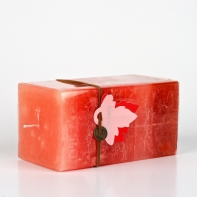 Svieca vysoká hranatá 8x8x16cm