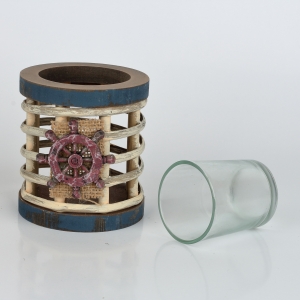 Svietnik 9x9x18cm s kormidlom