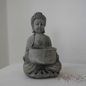 Svietnik Buddha 15cm