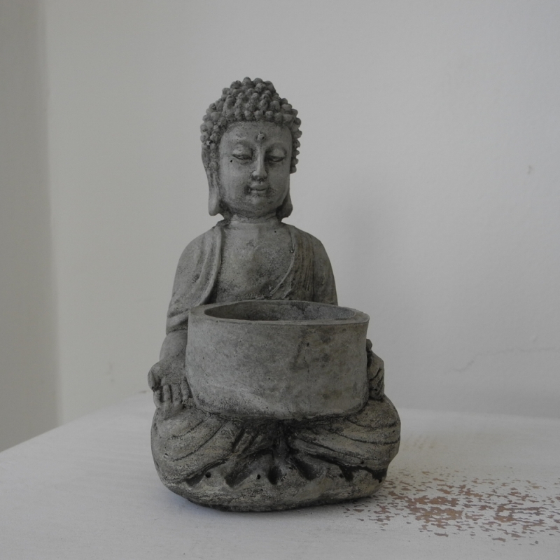 Svietnik Buddha 15cm
