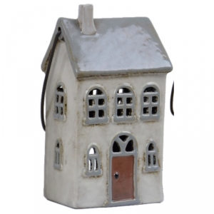 Svietnik domček keramický typ B