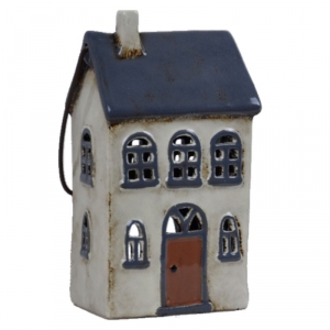 Svietnik domček keramický typ C