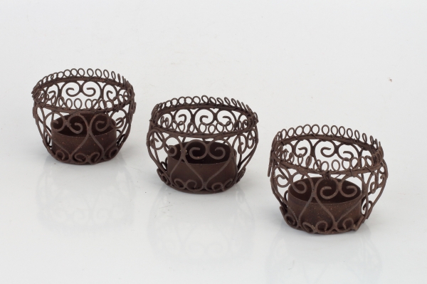 Svietnik na čajovú sviečku 5cm