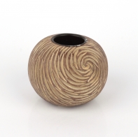 Svietnik na čajovú sviečku guľa 8,5cm