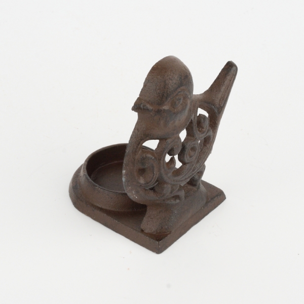 Svietnik na čajovú sviečku vtáčik 6,5x8x11cm