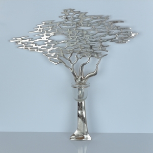 Svietnik nástenný strom 64x62cm