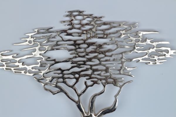 Svietnik nástenný strom 64x62cm