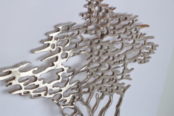 Svietnik nástenný strom 64x62cm