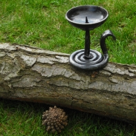 Svietnik ručne kovaný 12cm