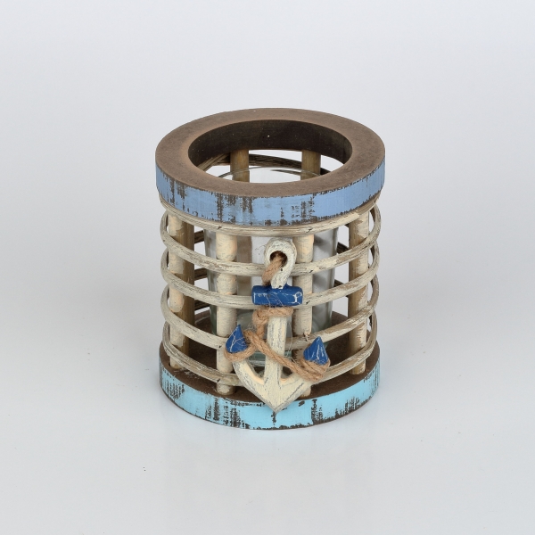 Svietnik s kotvou 9x9x18cm