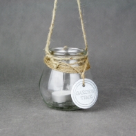 Svietnik sklenený 10 × 10 × 10cm