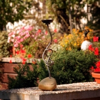 Svietnik v kameni strednej 37cm