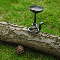 Svietnik vytáhl ručne kovaný 13cm