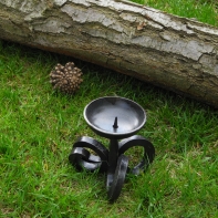 Svietnik zakroucenec ručne kovaný 11cm