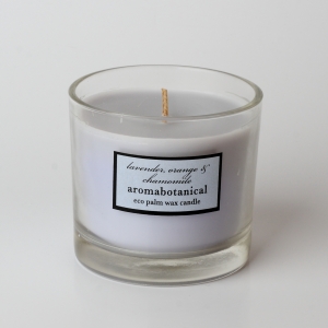 Sviečka Aromabotanical levanduľa / pomaranč / harmanček 180g
